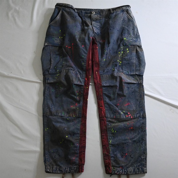 Torgom Plus USA Made‎ Premium Upcycled Vintage 36x30 Custom Cargo Mens Pants